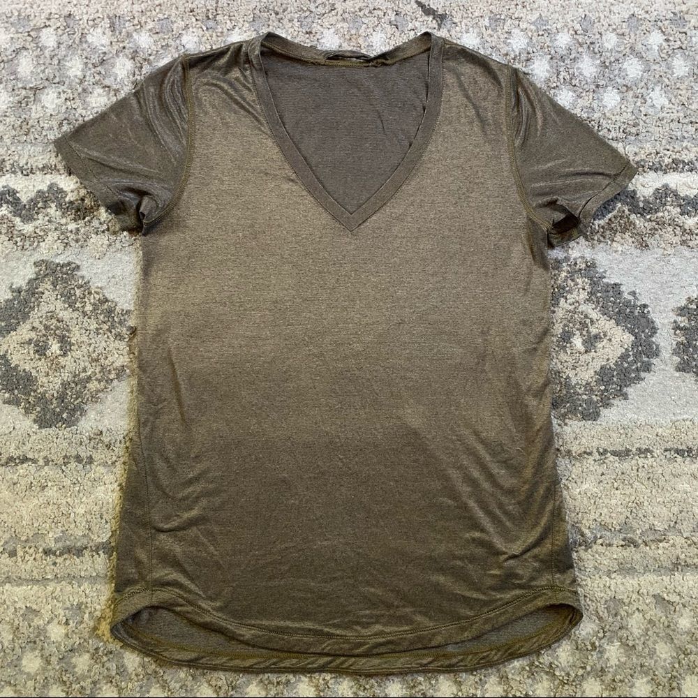 Lululemon What The Sport Tee V-Neck 6
